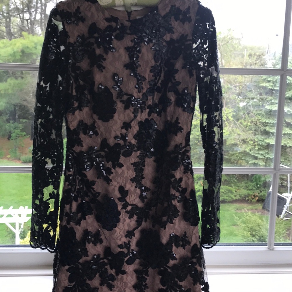 Adrianna Papell sequin cocktail dress